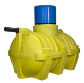 Септик  накопительный "ЖУК"  двухсекционная 2500 л